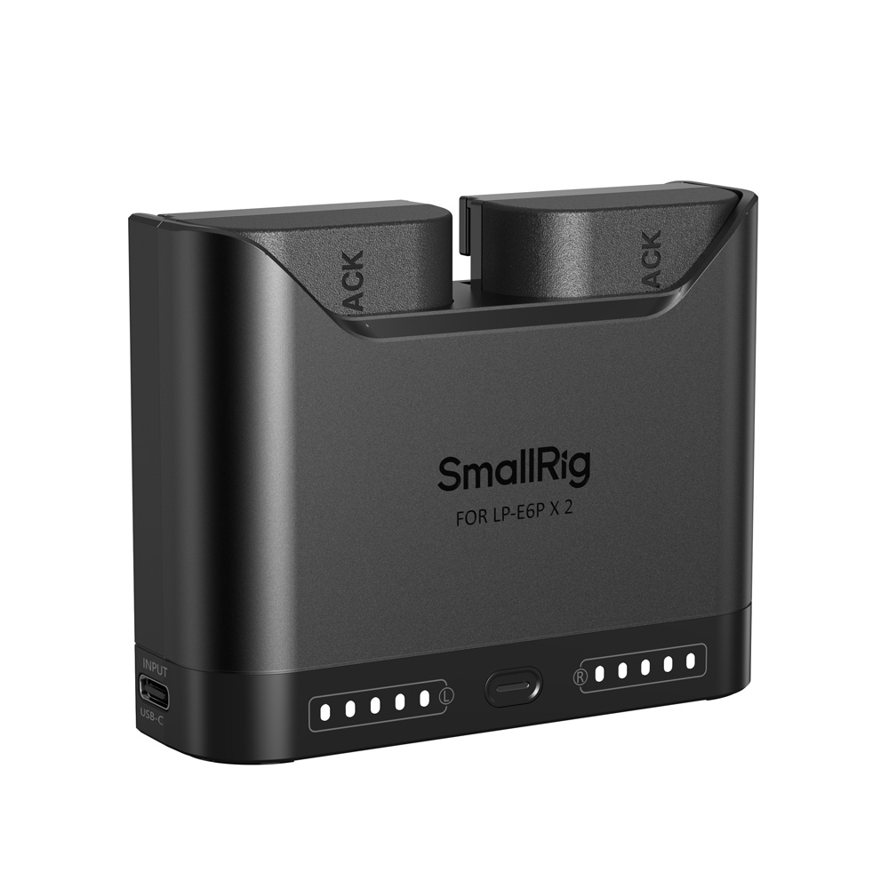 스몰리그 5485 캐논 LP-E6P 카메라 배터리 PD 3.0 고속 충전기 키트