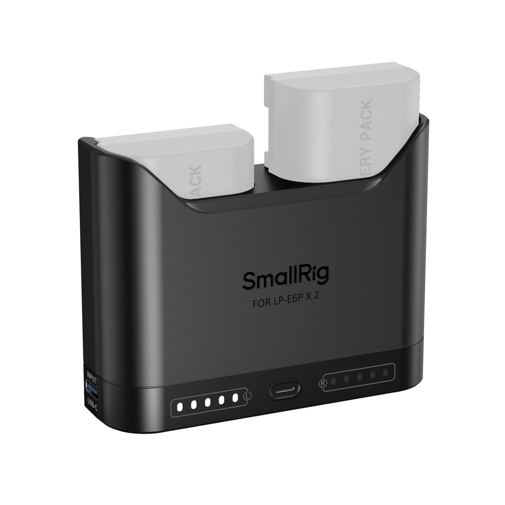 스몰리그 5490 캐논 LP-E6P 카메라 배터리 PD 3.0 고속 충전기