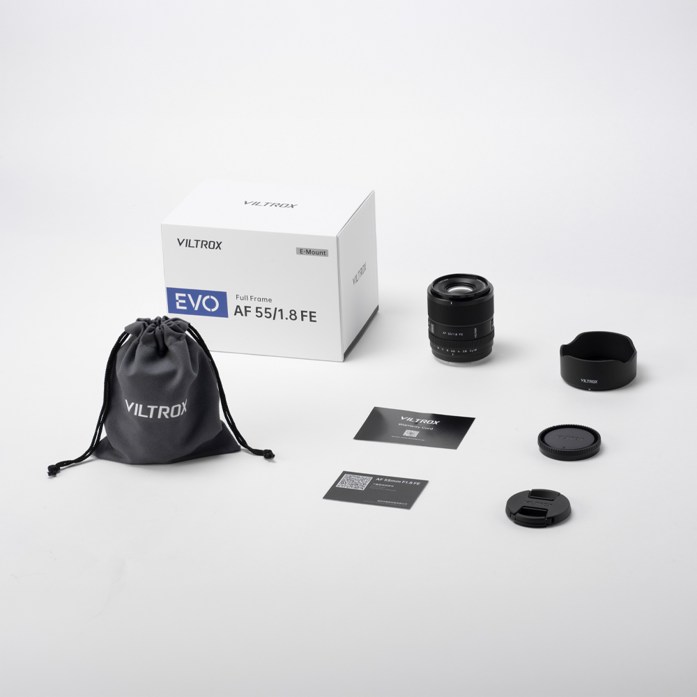 빌트록스 55mm F1.8 EVO 소니 E마운트 풀프레임 렌즈