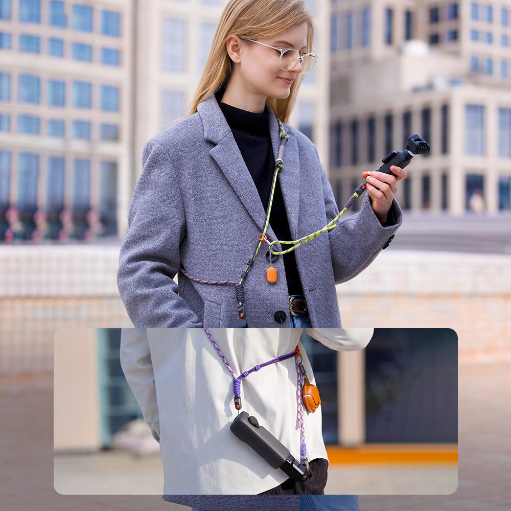 피지테크 액션캠 스마트폰 넥스트랩 라일락퍼플 P-CB-606