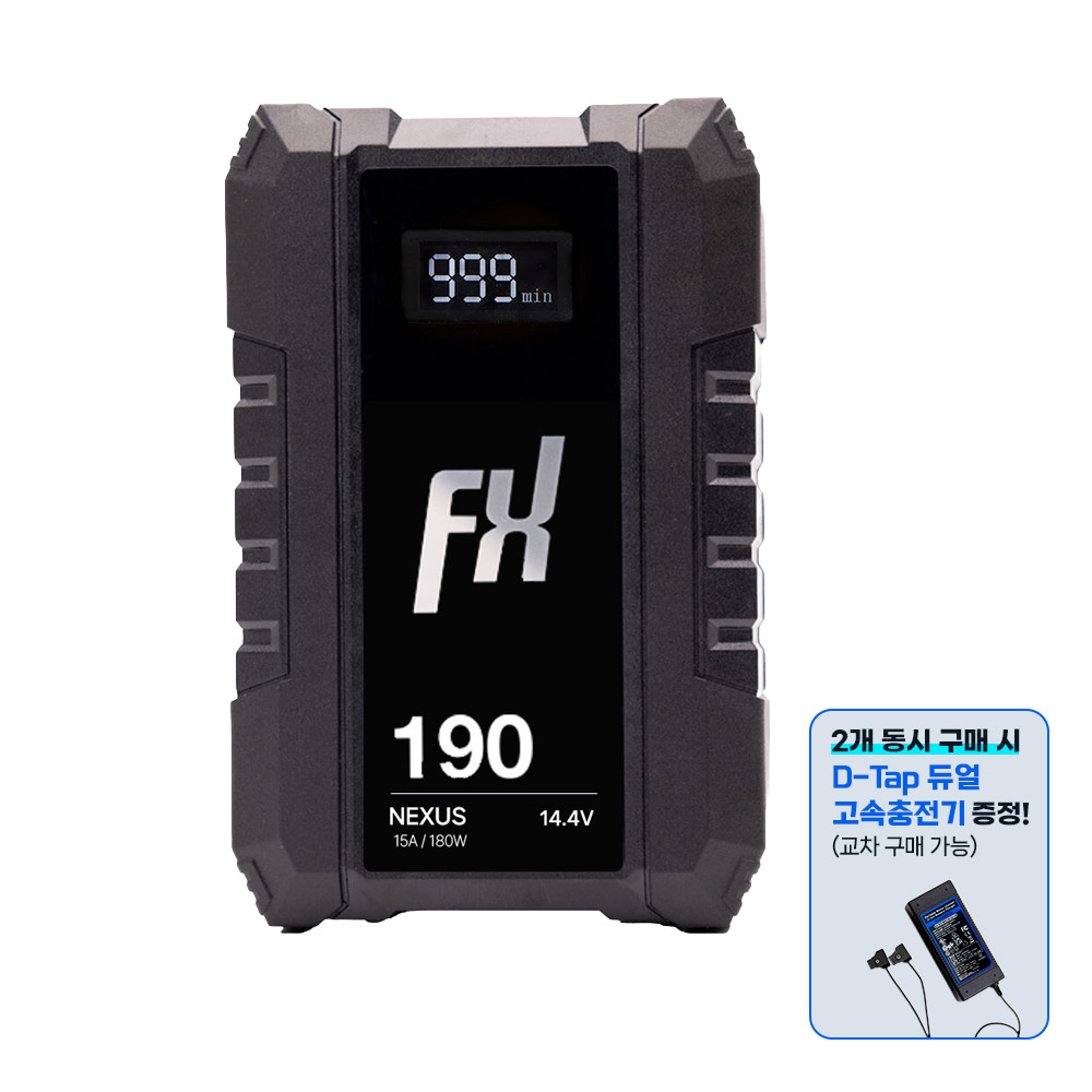 FXLION 넥서스 스마트 V마운트 배터리 BP-190SL 190Wh 15A