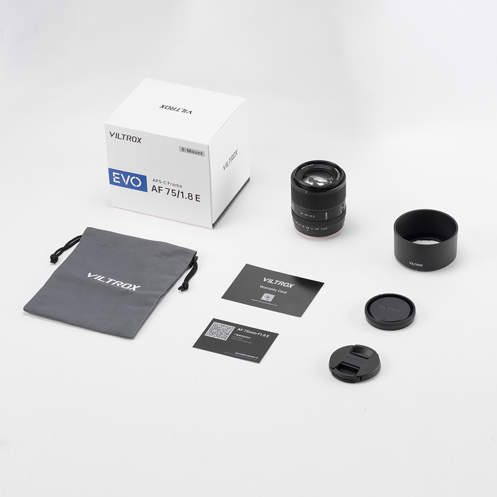 빌트록스 75mm F1.8 EVO 소니 E마운트 APS-C 렌즈