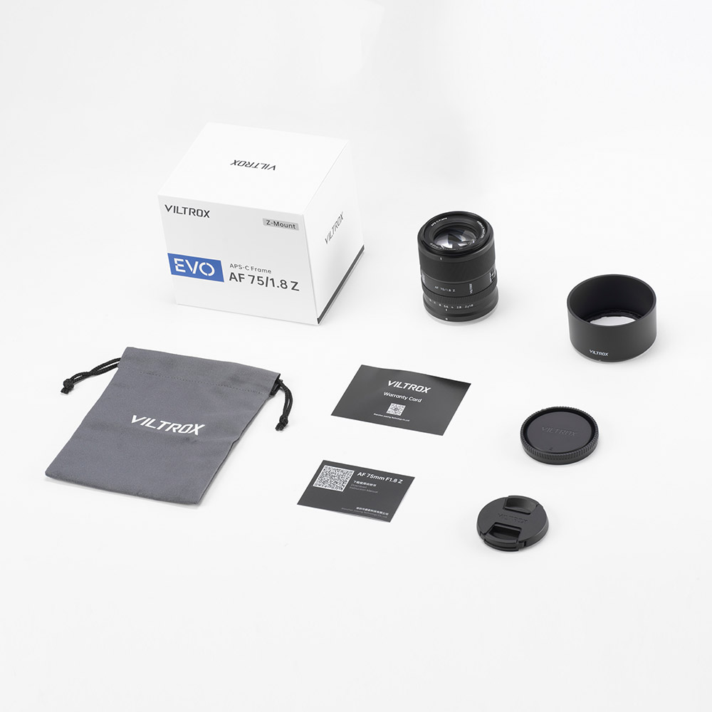 빌트록스 75mm F1.8 EVO 니콘 Z마운트 APS-C 렌즈