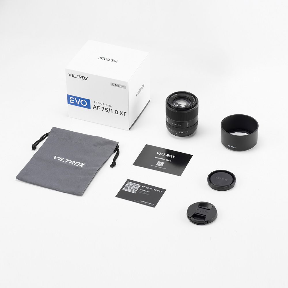 빌트록스 75mm F1.8 EVO 후지필름 X마운트 APS-C 렌즈