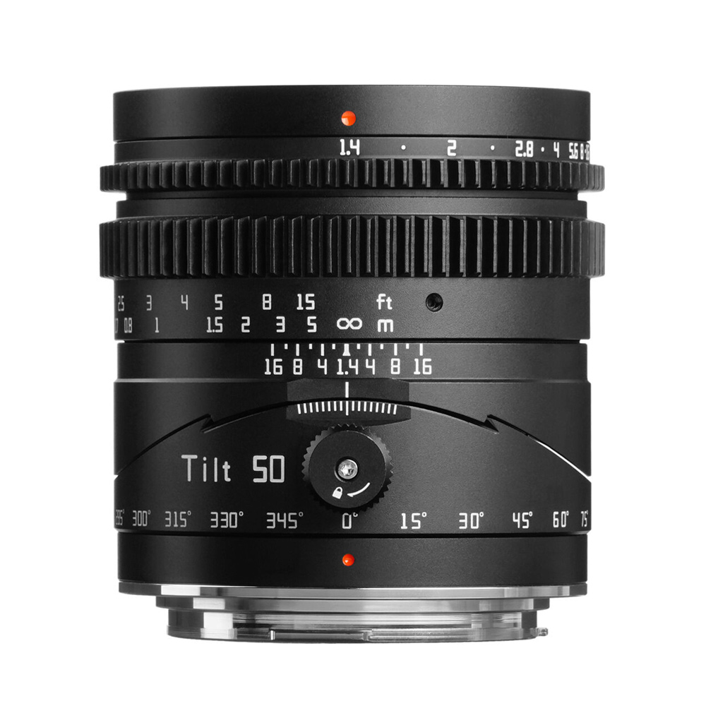 [EOS클럽 공동구매] 티티아티산 MF 50mm F1.4 캐논 RF 마운트 풀프레임 틸트렌즈 블랙