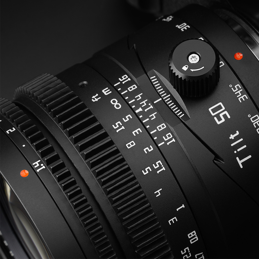 [EOS클럽 공동구매] 티티아티산 MF 50mm F1.4 캐논 RF 마운트 풀프레임 틸트렌즈 블랙