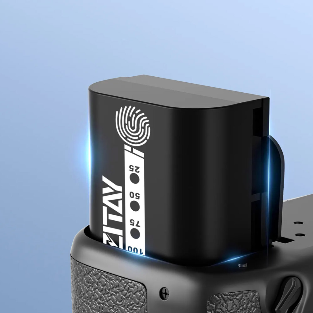 지테이 캐논 LP-E6P 배터리 USB-C 충전식 2520mAh 18.15Wh
