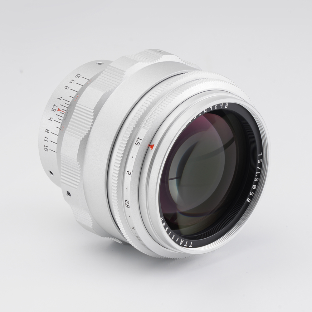 [리퍼비시 A] 티티아티산 MF 75mm F1.5 스윌리 보케 렌즈 M42 마운트 실버
