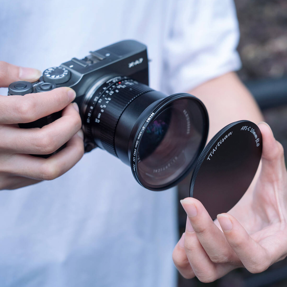 [리퍼비시 B] 티티아티산 MF 10mm F2 캐논 RF 마운트 블랙 APS-C 렌즈