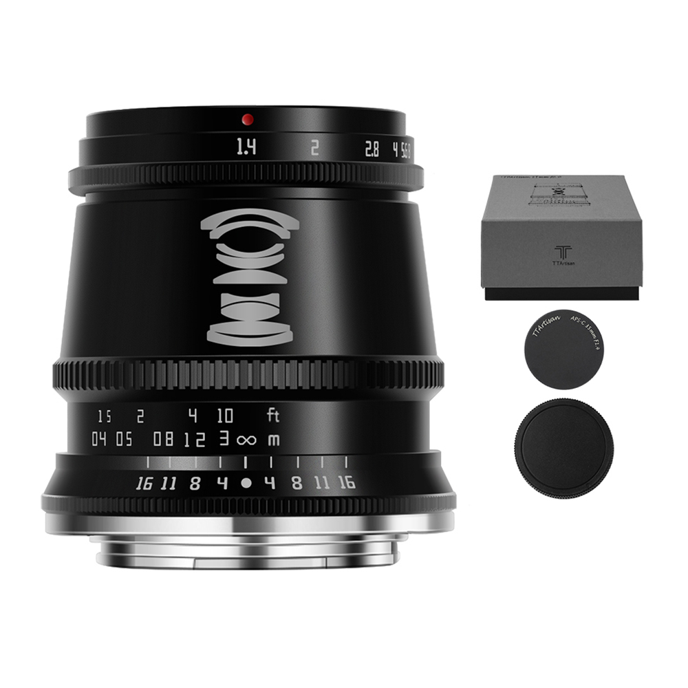[리퍼비시 A] 티티아티산 MF 17mm F1.4 후지필름 X마운트 APS-C 렌즈