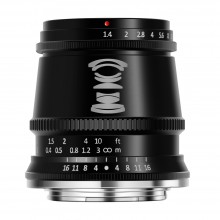 [리퍼비시 A] 티티아티산 MF 17mm F1.4 후지필름 X마운트 APS-C 렌즈