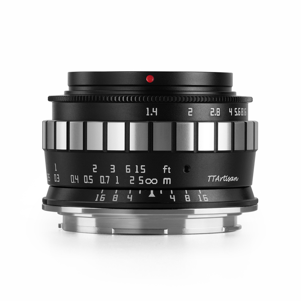 [리퍼비시 S] 티티아티산 MF 23mm F1.4 캐논 RF마운트 APS-C 렌즈 블랙실버 TTArtisan