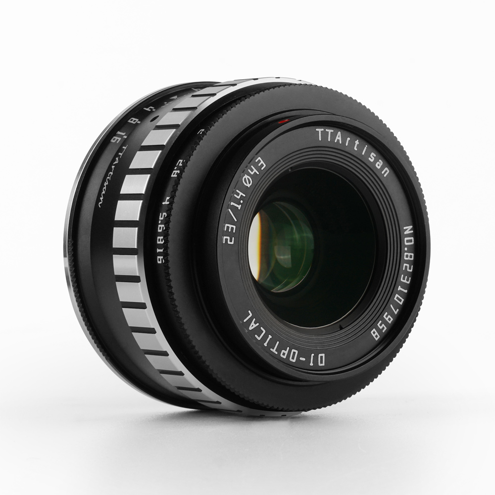 [리퍼비시 S] 티티아티산 MF 23mm F1.4 캐논 RF마운트 APS-C 렌즈 블랙실버 TTArtisan