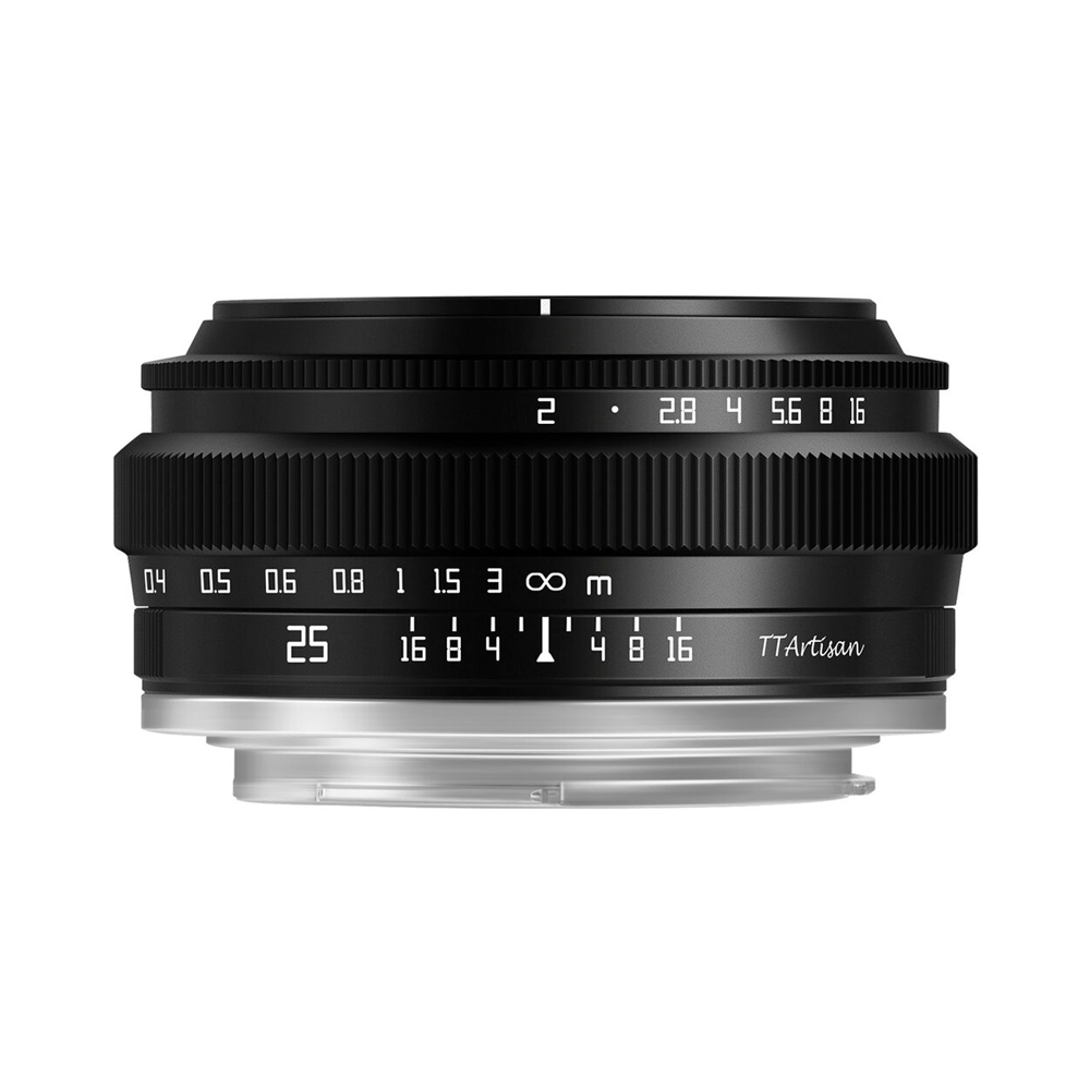 [리퍼비시 S] 티티아티산 MF 25mm F2.0 소니 E마운트 APS-C 렌즈 블랙 TTArtisan