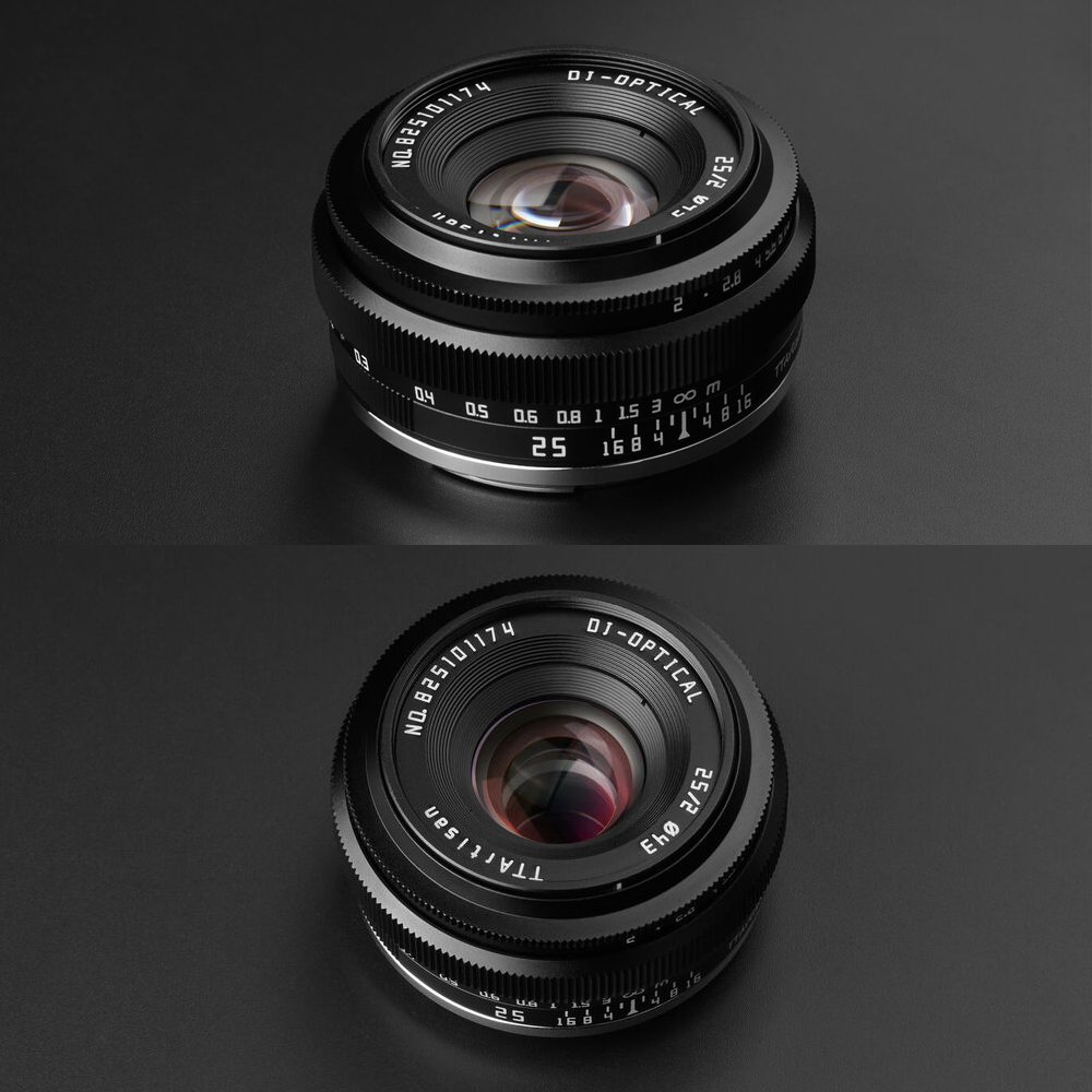 [리퍼비시 S] 티티아티산 MF 25mm F2.0 소니 E마운트 APS-C 렌즈 블랙 TTArtisan