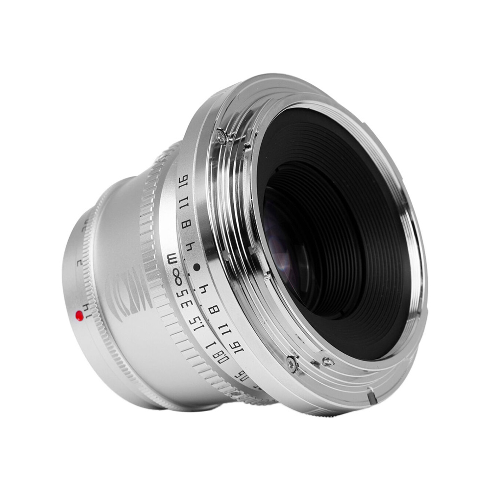 [리퍼비시 S] 티티아티산 MF 35mm F1.4 캐논 RF마운트 APS-C 렌즈 실버