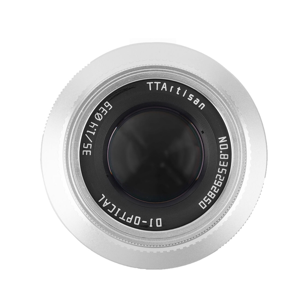 [리퍼비시 S] 티티아티산 MF 35mm F1.4 캐논 RF마운트 APS-C 렌즈 실버