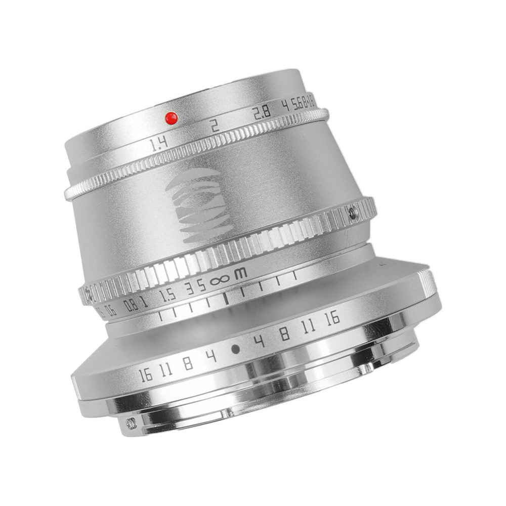 [리퍼비시 A] 티티아티산 MF 35mm F1.4 캐논 RF마운트 APS-C 렌즈 실버