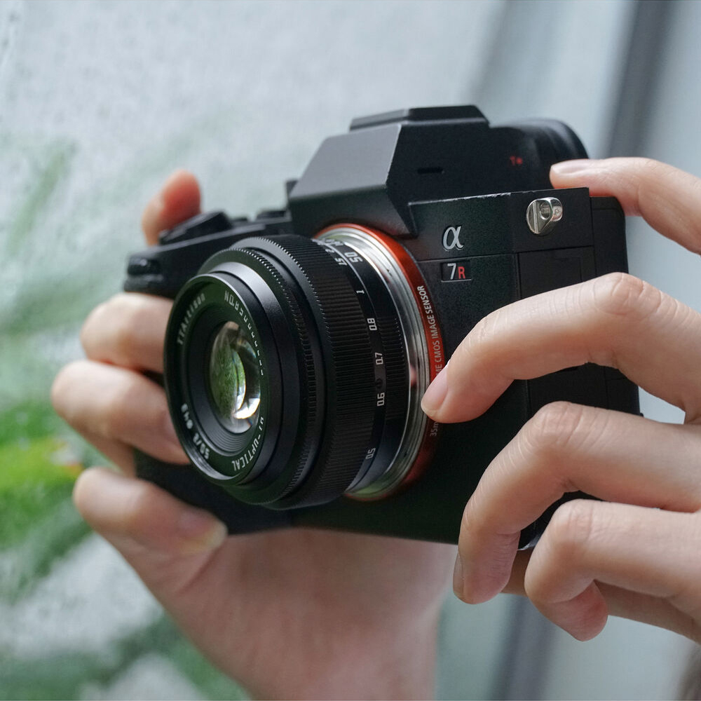 [리퍼비시 S] 티티아티산 MF 50mm F2.0 소니 E마운트 풀프레임 렌즈 블랙
