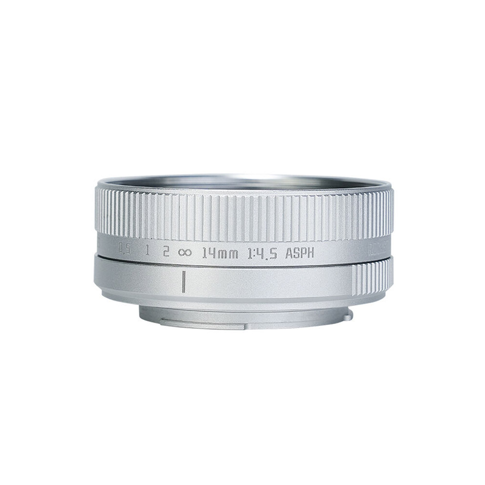 아스트로호리 14mm F4.5 APS-C 광각 렌즈 후지 X 마운트 실버