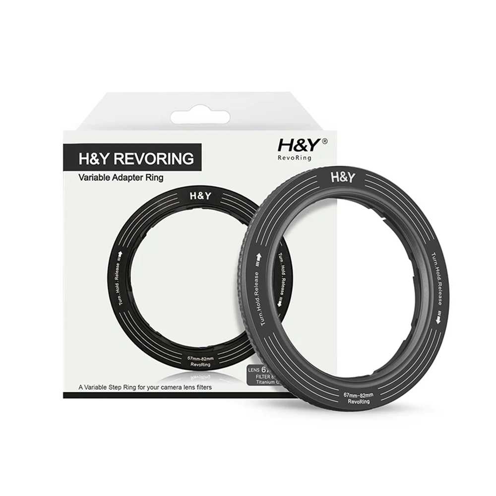 HNY 레보링 67-82mm 가변 렌즈 어댑터 티타늄그레이