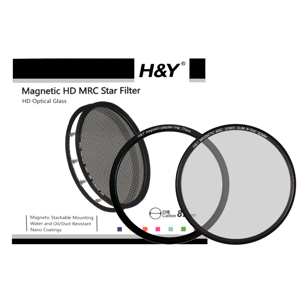 [리퍼비시 A] HNY HD MRC STAR 6X 82mm 마그네틱 크로스필터
