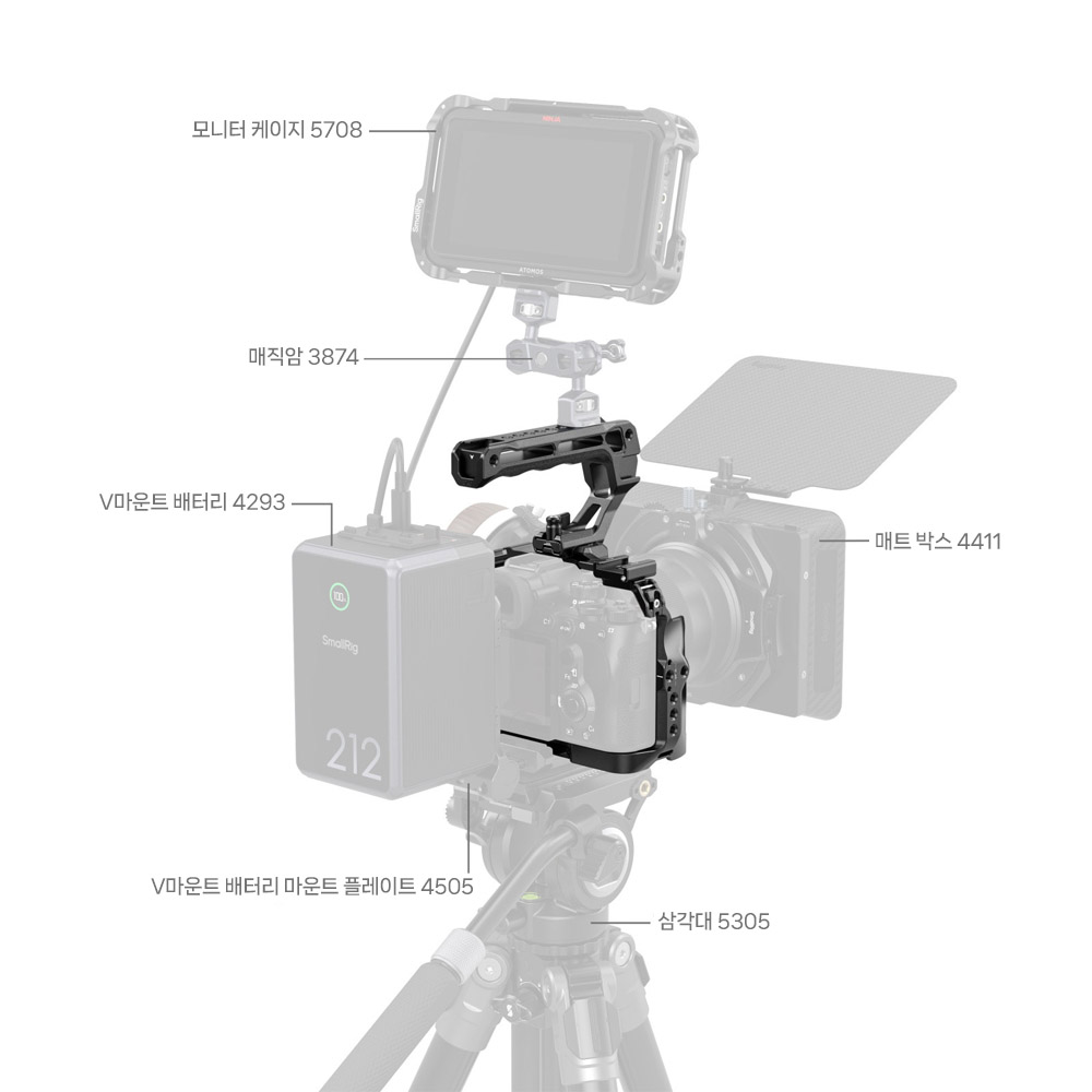 스몰리그 6703 소니 A7R VI 케이지 키트