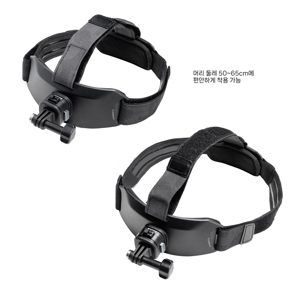 스몰리그 6304 DJI 오즈모 액션6 나노 액션캠 헤드 스트랩 마운트