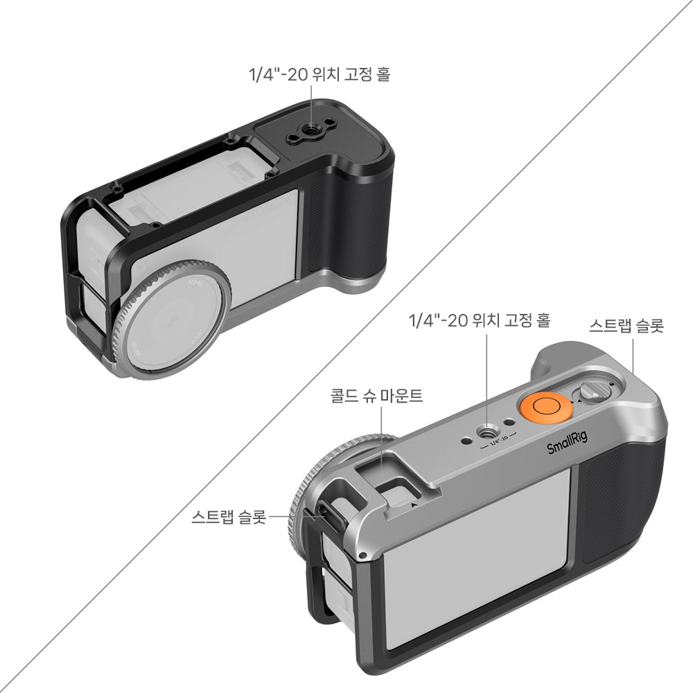 스몰리그 5891 DJI 오즈모 액션 6 카메라 케이지 키트