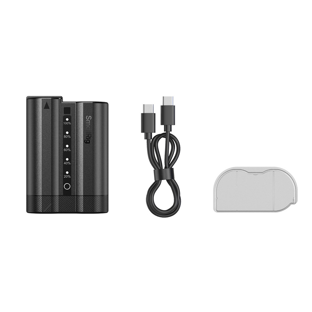 스몰리그 5299 니콘 EN-EL15c USB-C 충전식 카메라 배터리 디스플레이 탑재