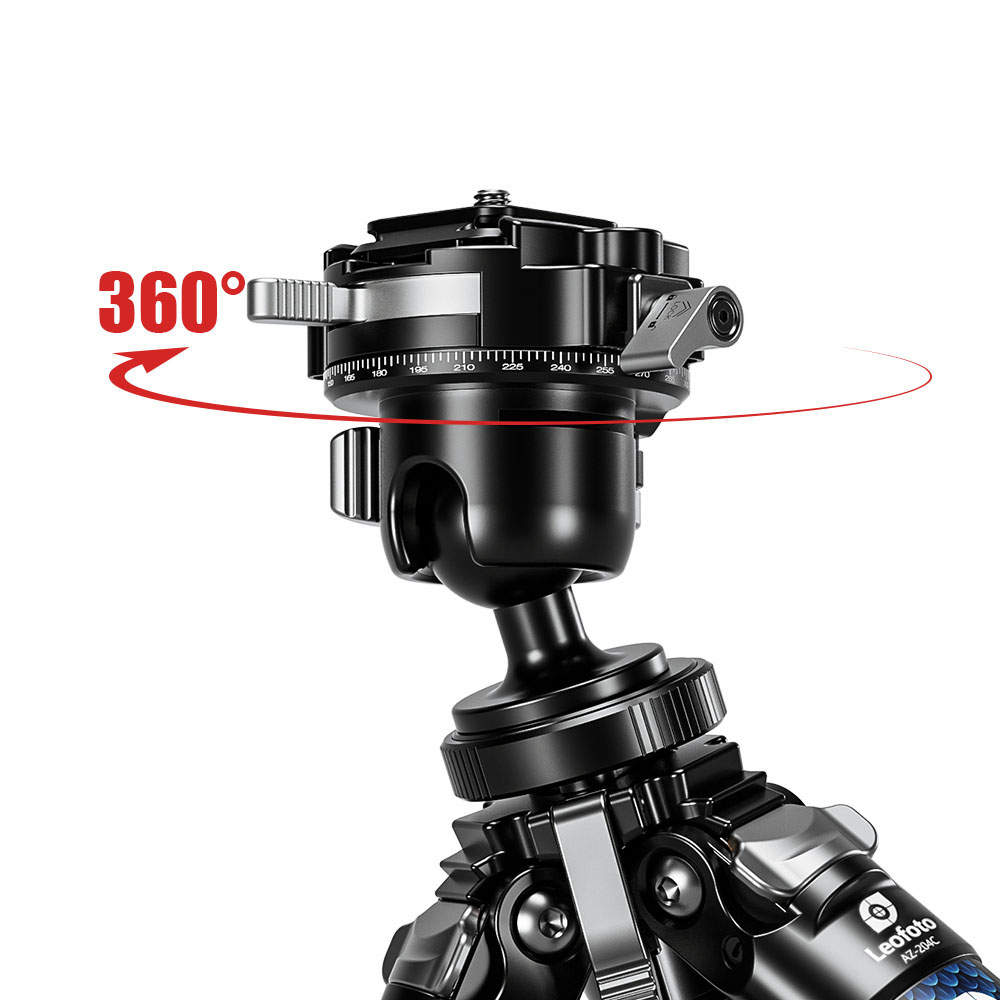 레오포토 아쥬르 퀵 릴리즈 AZ-204C+MBH-30F 카본 여행용 삼각대 볼헤드 세트