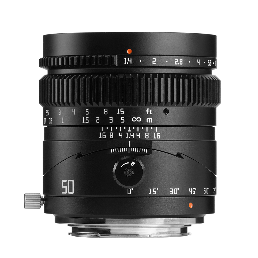 [타임딜] 티티아티산 MF 50mm F1.4 소니 E마운트 풀프레임 틸트렌즈 블랙