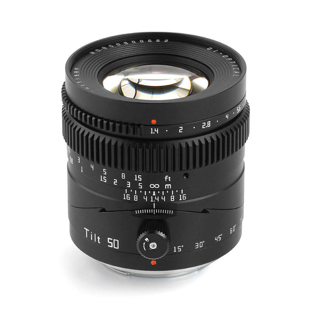 [타임딜] 티티아티산 MF 50mm F1.4 소니 E마운트 풀프레임 틸트렌즈 블랙