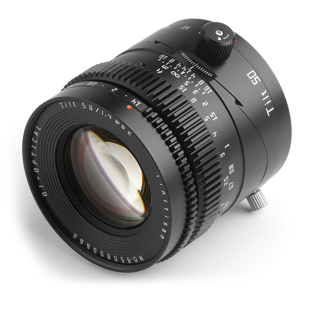[타임딜] 티티아티산 MF 50mm F1.4 소니 E마운트 풀프레임 틸트렌즈 블랙