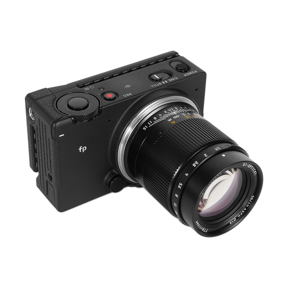 [타임딜] 티티아티산 MF 50mm F1.4 소니 E마운트 풀프레임 틸트렌즈 블랙