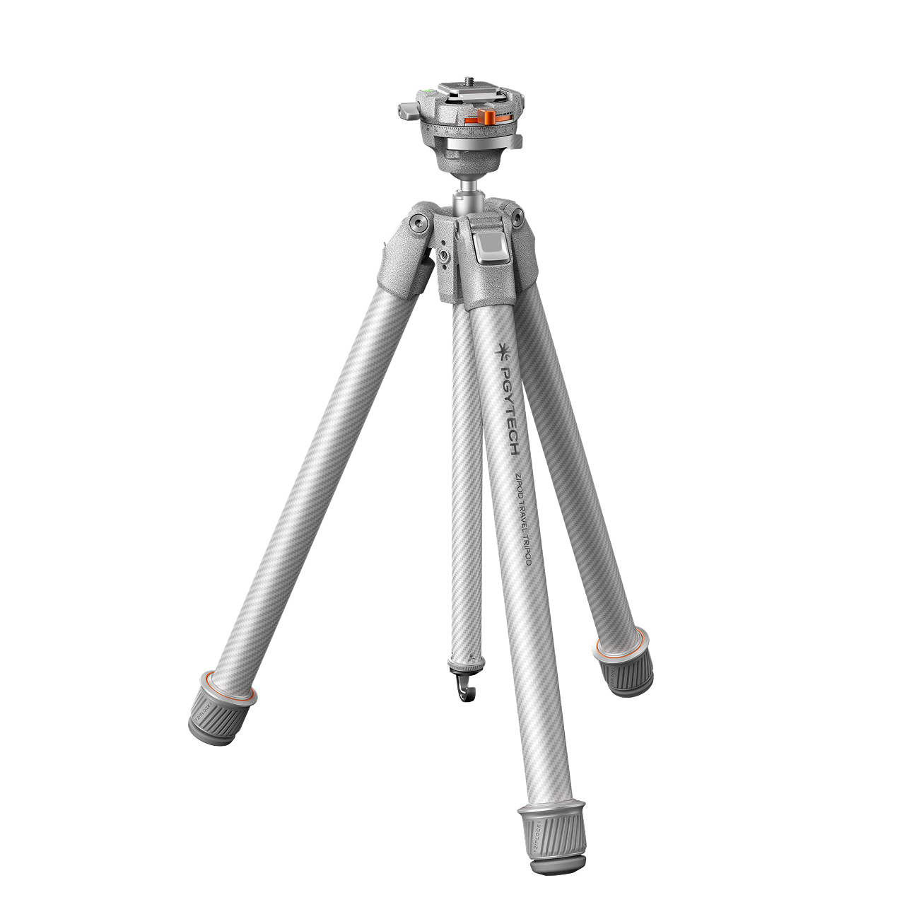 [SONY] 피지테크 ZIPOD 여행용 카본삼각대 실버 풀락업 시스템 P-CT-012
