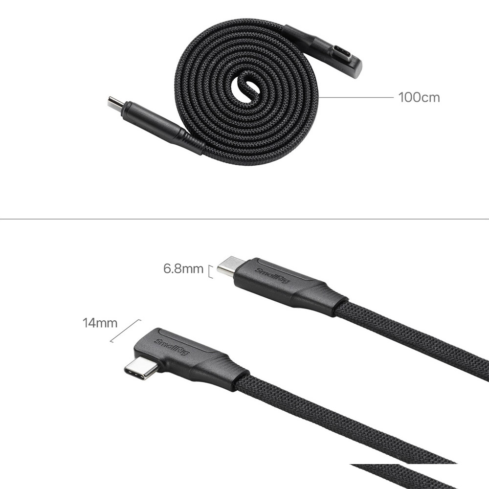 스몰리그 5611 USB-C 60W 마그네틱 코일 충전 케이블 100cm