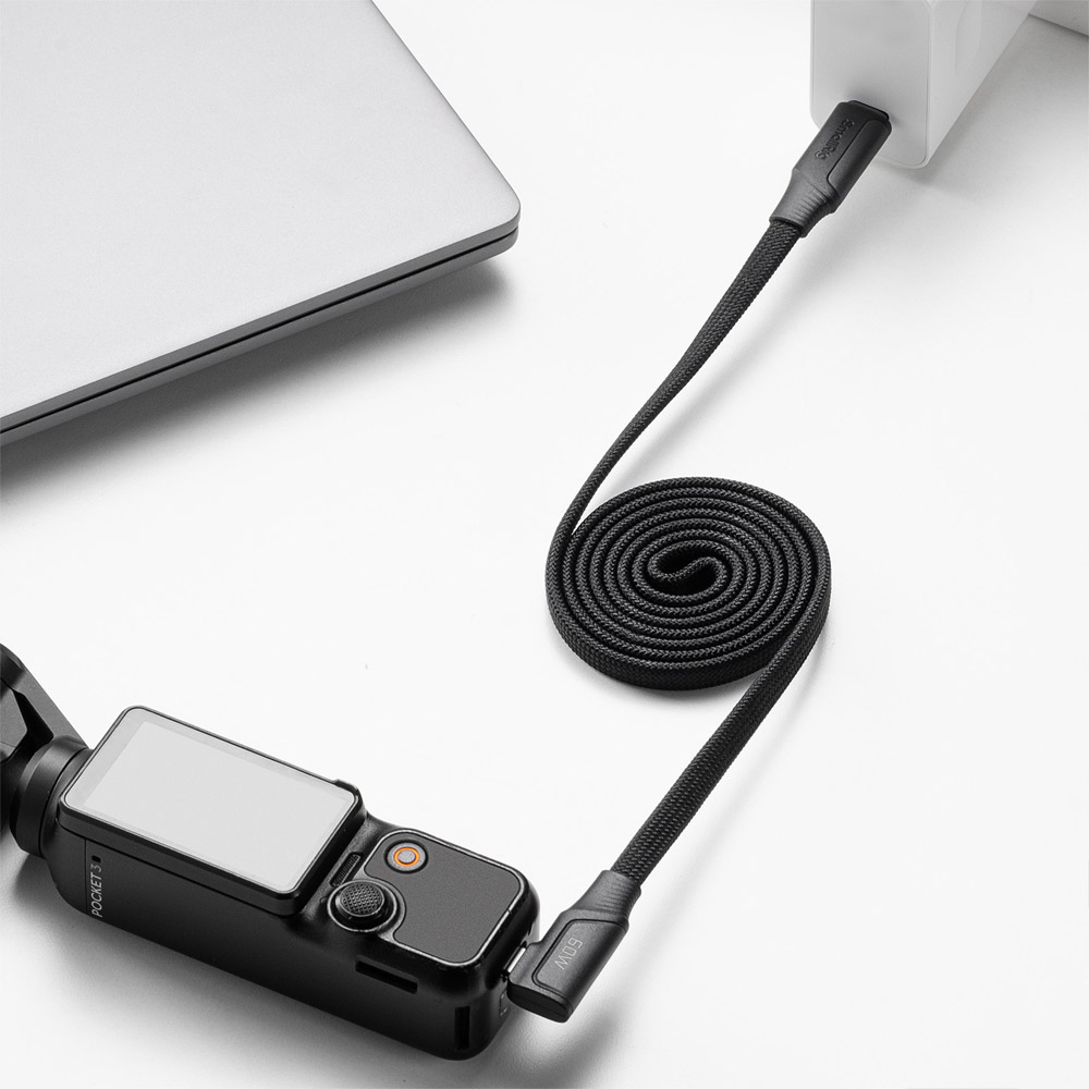 스몰리그 5611 USB-C 60W 마그네틱 코일 충전 케이블 100cm