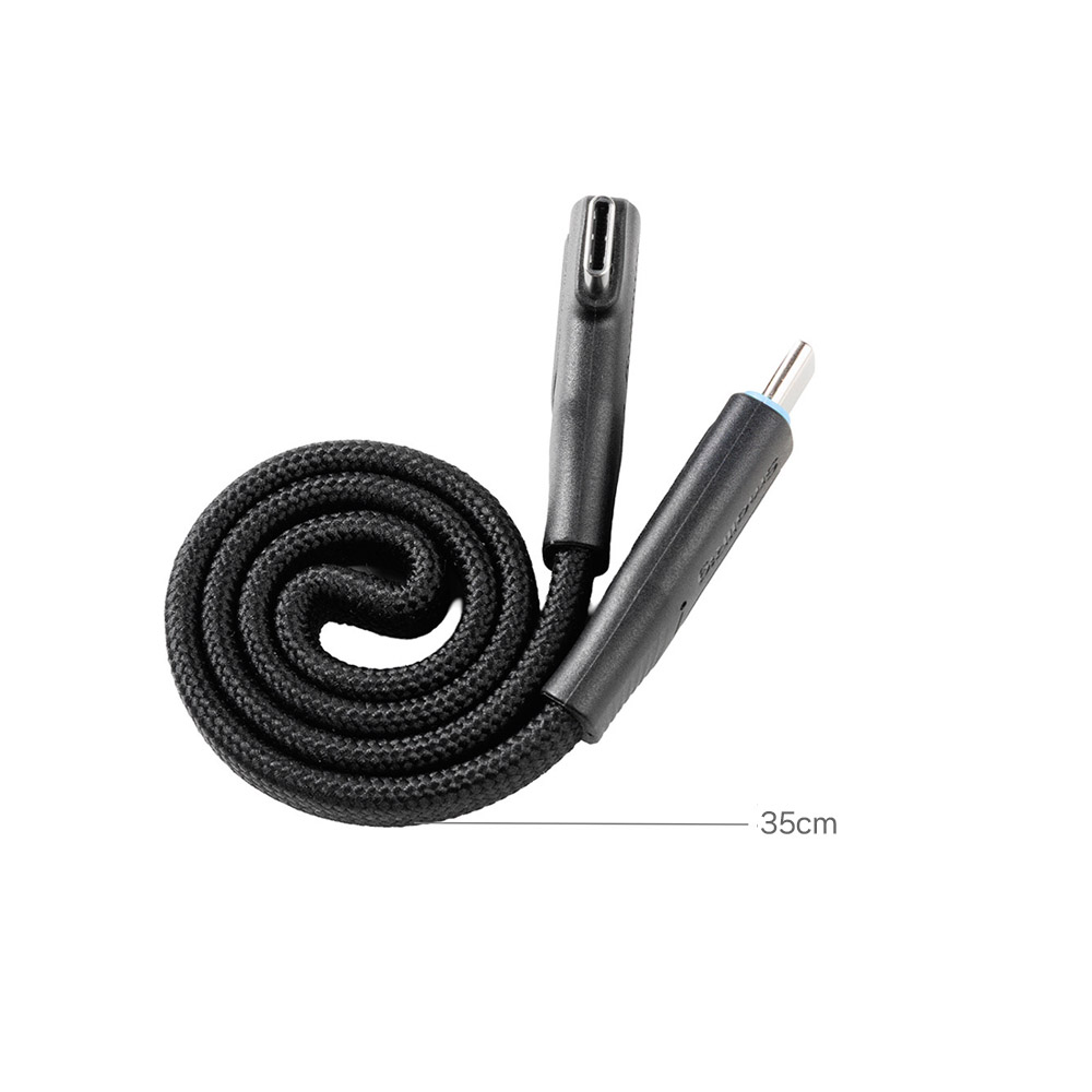 스몰리그 5614 USB-C 240W 코일 데이터 케이블 USB 3.2 Gen2x2 35cm