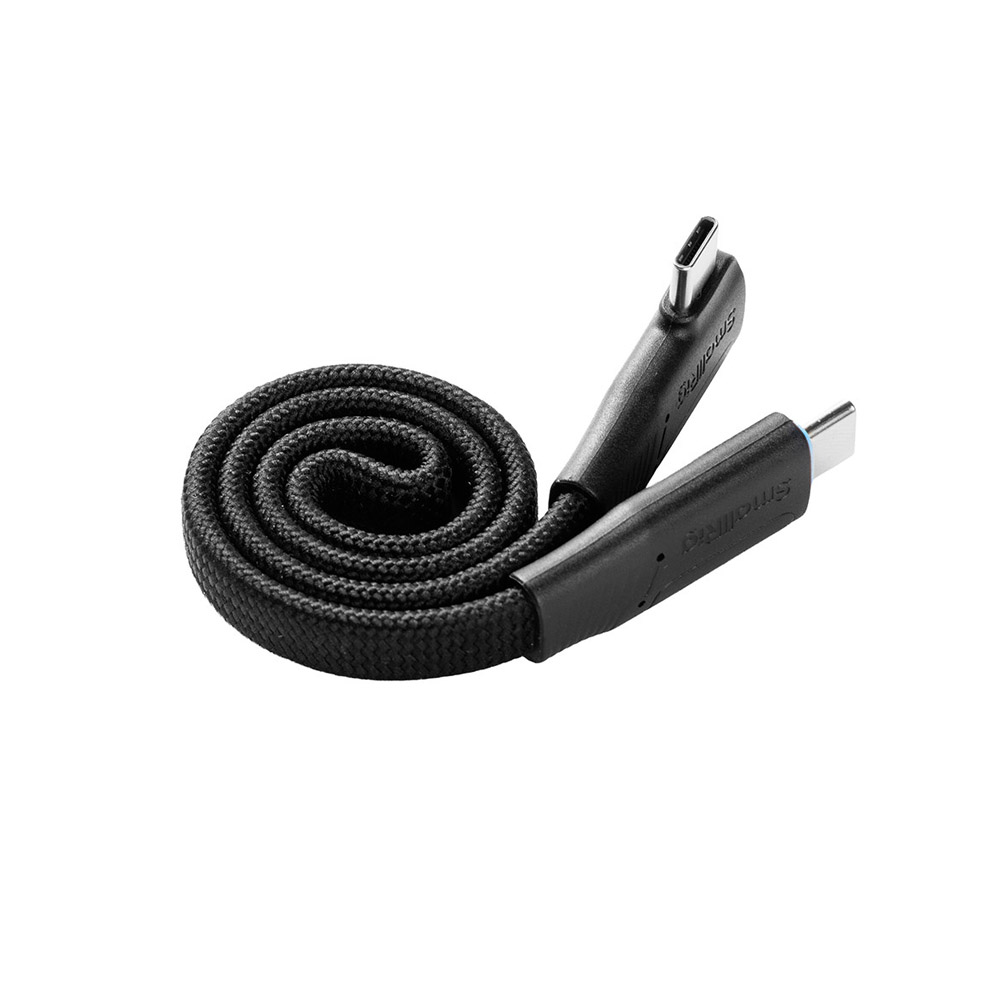 스몰리그 5614 USB-C 240W 코일 데이터 케이블 USB 3.2 Gen2x2 35cm