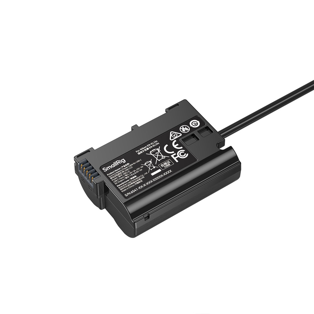 스몰리그 6541 니콘 EN-EL15c USB-C 더미배터리 전원 케이블
